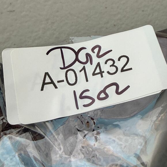 DG2 Diane Gilman Top 1X Black Sequin Cotton Modal Party Formal Asymmetric V-neck - Picture 10 of 11